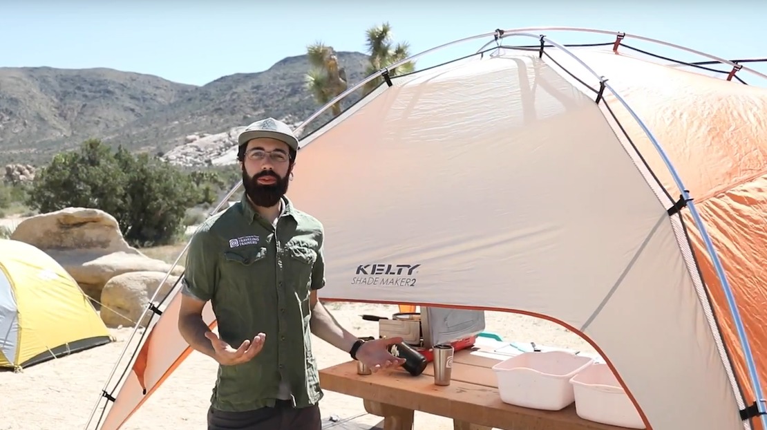 Camp Kitchen Setup